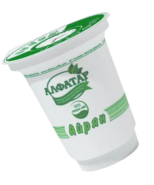 Айрян – плътен, наситен млечен вкус, слабо кисел и солен, подходящ и за деца