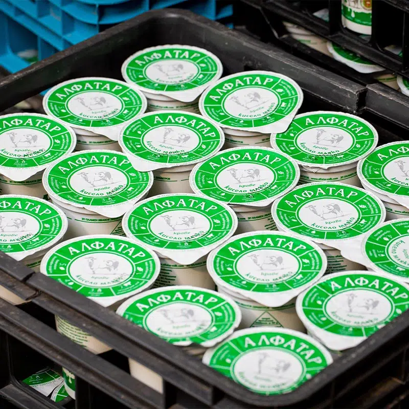 Специален транспорт на млечните продукти на Алфатар под контролирана температура
